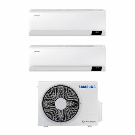 Climatizzatore Samsung WindFree Avant wifi dual split 9000+9000 btu inverter A+++ in R32 AJ050TXJ2KG